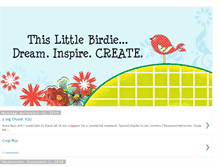 Tablet Screenshot of littlebirdiecrop.blogspot.com