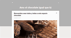 Desktop Screenshot of amorchocolate.blogspot.com
