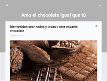 Tablet Screenshot of amorchocolate.blogspot.com