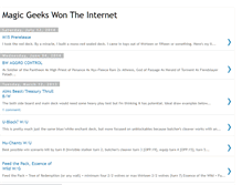 Tablet Screenshot of magicgeekswontheinternet.blogspot.com