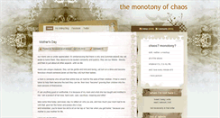 Desktop Screenshot of chaotony.blogspot.com