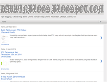 Tablet Screenshot of darwinblogs.blogspot.com