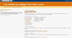 Desktop Screenshot of mathspjl.blogspot.com