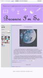 Mobile Screenshot of becauseimso.blogspot.com