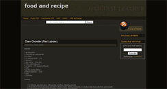 Desktop Screenshot of food-foodandrecipe.blogspot.com
