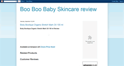 Desktop Screenshot of booboo-baby-skincare.blogspot.com