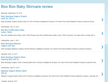 Tablet Screenshot of booboo-baby-skincare.blogspot.com