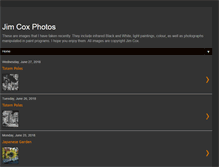 Tablet Screenshot of jimcoxphotos.blogspot.com