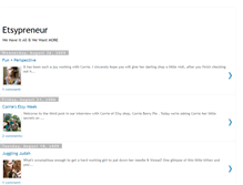 Tablet Screenshot of etsypreneur.blogspot.com
