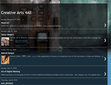Tablet Screenshot of creativearts4all.blogspot.com