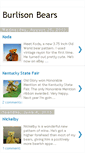 Mobile Screenshot of burlisonbears.blogspot.com