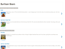 Tablet Screenshot of burlisonbears.blogspot.com