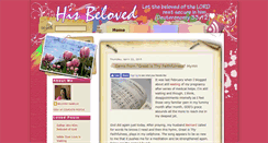 Desktop Screenshot of belovedtulip.blogspot.com