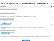 Tablet Screenshot of indoamericatrujillo.blogspot.com