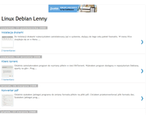 Tablet Screenshot of linux-lenny.blogspot.com