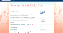 Desktop Screenshot of between10and5withdad.blogspot.com