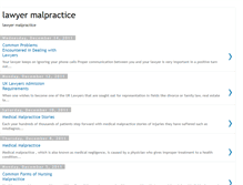 Tablet Screenshot of lawyer-malpractice.blogspot.com