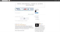 Desktop Screenshot of free-graphics-video-audio-software.blogspot.com