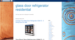 Desktop Screenshot of glasssdoorrefrigeratorresidential4.blogspot.com