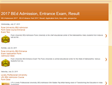 Tablet Screenshot of bedadmission.blogspot.com