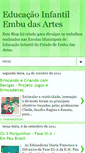 Mobile Screenshot of educacaoinfantilembu.blogspot.com