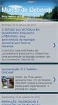 Mobile Screenshot of mundodedeborah.blogspot.com