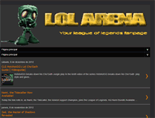 Tablet Screenshot of lol-arena.blogspot.com