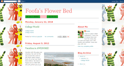 Desktop Screenshot of foofasflowerbed.blogspot.com