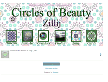 Tablet Screenshot of circlesofbeautyzellij.blogspot.com