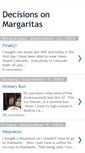 Mobile Screenshot of decisionsonmargaritas.blogspot.com