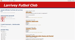 Desktop Screenshot of larriveyfc.blogspot.com