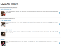 Tablet Screenshot of laylamaeweedin.blogspot.com