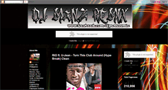 Desktop Screenshot of djmanzremix.blogspot.com