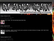 Tablet Screenshot of djmanzremix.blogspot.com