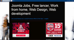 Desktop Screenshot of joomla-jobs.blogspot.com