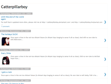 Tablet Screenshot of catterpillarboy.blogspot.com
