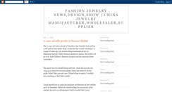 Desktop Screenshot of jewellerynews.blogspot.com