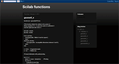 Desktop Screenshot of naomi-scilabfunctions.blogspot.com
