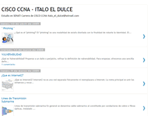 Tablet Screenshot of ciscoccna-italo.blogspot.com