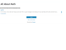 Tablet Screenshot of math4kids.blogspot.com