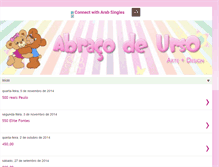 Tablet Screenshot of abracodeurso.blogspot.com