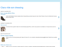 Tablet Screenshot of claravidesondressing.blogspot.com