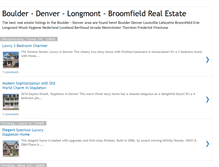 Tablet Screenshot of boulderhomesforsale.blogspot.com