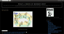 Desktop Screenshot of crockofmonkeysnot.blogspot.com