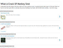 Tablet Screenshot of crockofmonkeysnot.blogspot.com