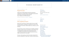 Desktop Screenshot of fides-servanda.blogspot.com