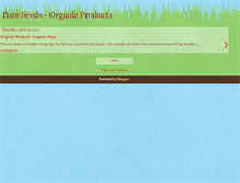 Tablet Screenshot of bareseeds.blogspot.com