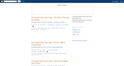 Desktop Screenshot of guitarzero.blogspot.com