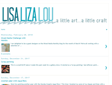 Tablet Screenshot of lisalizalou.blogspot.com