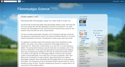 Desktop Screenshot of fibromyalgiascience.blogspot.com